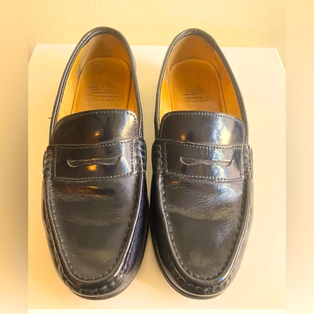 Paraboot Penny Loafer Blue/Black 39 /85 Slip On